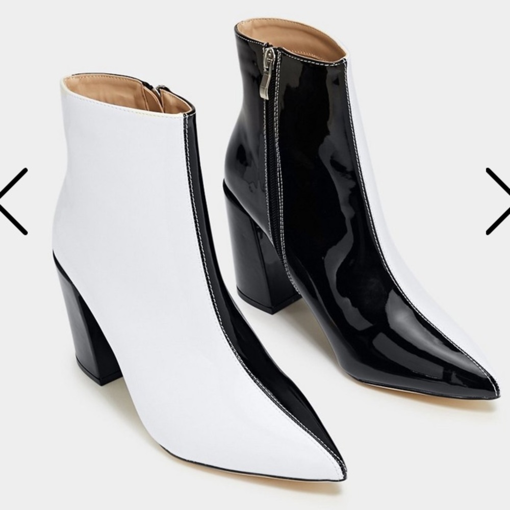 Nasty Gal double take two tone boot